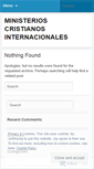Mobile Screenshot of iglesiacristianaelcaminoecuador.wordpress.com
