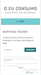 Mobile Screenshot of oeuconsumo.wordpress.com