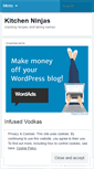 Mobile Screenshot of kitchenninjas.wordpress.com