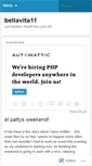 Mobile Screenshot of bellavita11.wordpress.com