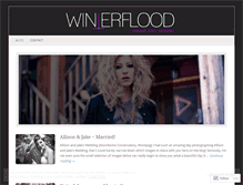 Tablet Screenshot of katywinterflood.wordpress.com