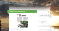 Desktop Screenshot of pescafacil.wordpress.com