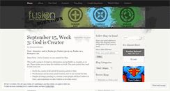 Desktop Screenshot of downtownfusion.wordpress.com