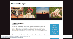 Desktop Screenshot of dsquareddesigns.wordpress.com