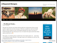 Tablet Screenshot of dsquareddesigns.wordpress.com