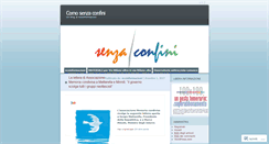 Desktop Screenshot of comosenzaconfini.wordpress.com
