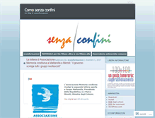 Tablet Screenshot of comosenzaconfini.wordpress.com