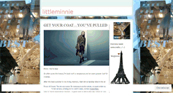 Desktop Screenshot of littleminnie.wordpress.com