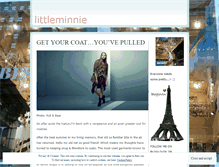Tablet Screenshot of littleminnie.wordpress.com