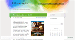 Desktop Screenshot of llibresiamics.wordpress.com
