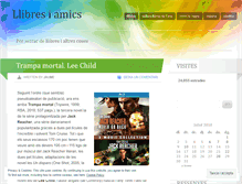 Tablet Screenshot of llibresiamics.wordpress.com