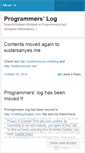 Mobile Screenshot of programmerslog.wordpress.com