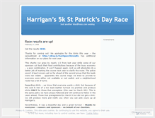 Tablet Screenshot of harrigans5k.wordpress.com