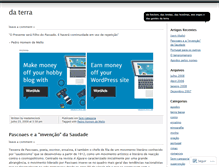 Tablet Screenshot of daterra.wordpress.com