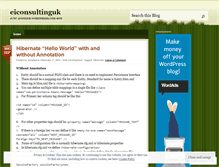 Tablet Screenshot of eiconsultinguk.wordpress.com