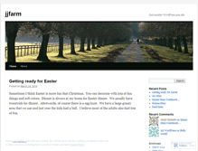 Tablet Screenshot of jjfarm.wordpress.com
