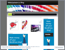 Tablet Screenshot of nikkiclarkeinc.wordpress.com