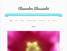 Tablet Screenshot of apalessandri.wordpress.com