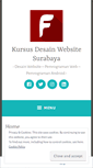 Mobile Screenshot of kursusdesainwebsurabaya.wordpress.com