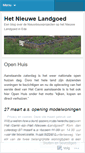 Mobile Screenshot of hetnieuwelandgoed.wordpress.com
