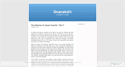 Desktop Screenshot of narasimhak.wordpress.com