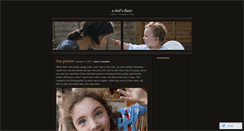 Desktop Screenshot of dadsdiary.wordpress.com