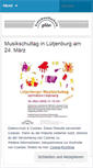 Mobile Screenshot of musikschultage.wordpress.com