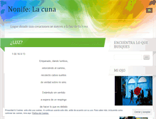 Tablet Screenshot of nonife.wordpress.com