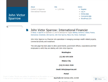 Tablet Screenshot of jvsparrow.wordpress.com