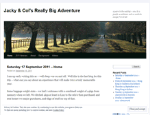 Tablet Screenshot of jackyandcol.wordpress.com