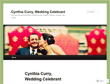 Tablet Screenshot of ceremoniesbycynthia.wordpress.com