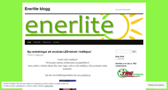 Desktop Screenshot of enerlite.wordpress.com