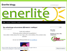Tablet Screenshot of enerlite.wordpress.com