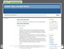 Tablet Screenshot of ozarktrailairbedpartsivd.wordpress.com