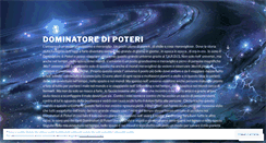 Desktop Screenshot of ildominatoredipoteri.wordpress.com