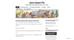 Desktop Screenshot of davisstreetpta.wordpress.com
