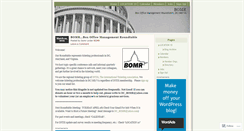 Desktop Screenshot of bomr.wordpress.com