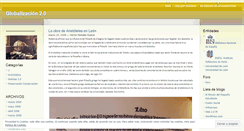 Desktop Screenshot of globalizaciondospuntocero.wordpress.com