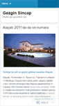 Mobile Screenshot of gezginsincap.wordpress.com