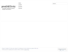 Tablet Screenshot of prodartivity.wordpress.com