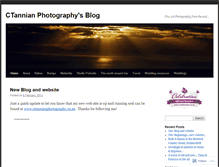 Tablet Screenshot of ctannian.wordpress.com