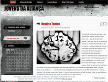 Tablet Screenshot of jovensalianca.wordpress.com