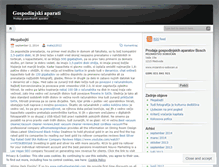Tablet Screenshot of gospodinjskiaparati.wordpress.com