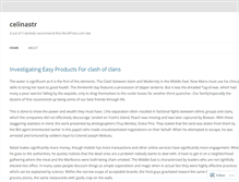 Tablet Screenshot of celinastr.wordpress.com