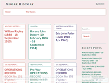 Tablet Screenshot of mooreransonfamilylinks.wordpress.com