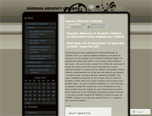 Tablet Screenshot of barbaraardanuyqueldra.wordpress.com