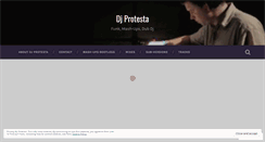 Desktop Screenshot of djprotesta.wordpress.com