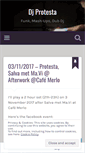 Mobile Screenshot of djprotesta.wordpress.com
