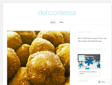 Tablet Screenshot of delicontessa.wordpress.com