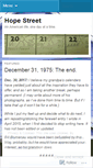 Mobile Screenshot of hopestreet.wordpress.com